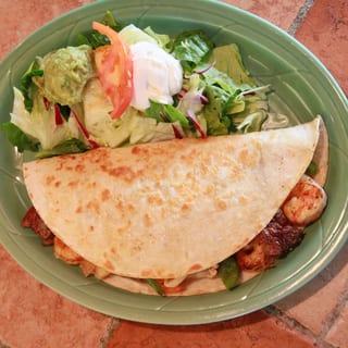 Quesadilla Fajita Shrimp
