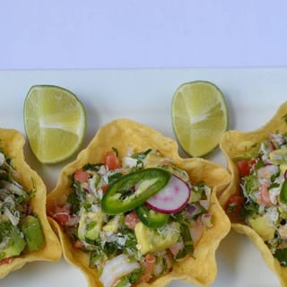 Tostadas de Ceviche
